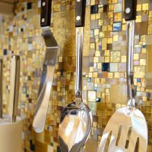 Küchen mit Mosaiken: Designs und Oberflächen-12