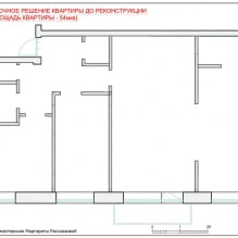 Layout and design of an apartment of 54 sq. m-17
