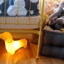 Beleuchtung im Kinderzimmer: Regeln und Optionen-25