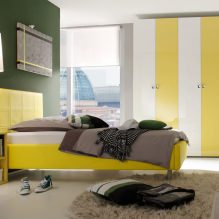 Children's room in yellow tones-4