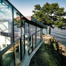 House on a cliff overlooking the ocean-22