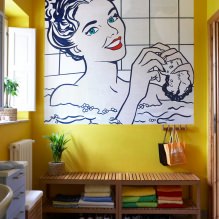 Pop art style in the interior: design features, choice of finishes, furniture, paintings-1