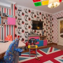 Wir dekorieren ein Kinderzimmer im englischen Stil-16