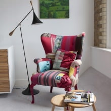 Patchwork style in the interior-10