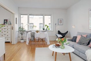 Sweden interior design apartment na 71 sq. m