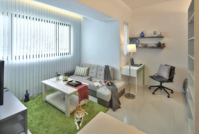 Studio-Apartment für Innenarchitektur 32 m² m.