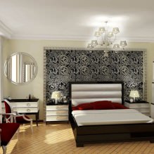 Art-Deco-Schlafzimmer: Funktionen, Foto-7