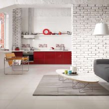 Wohnküche in Weiß: Funktionen, Foto-3