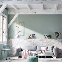 Interior in pastel colors: features, choice of wallpaper, style, combinations-2